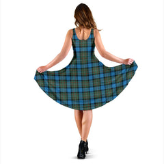 Fergusson Ancient Tartan Midi Dress