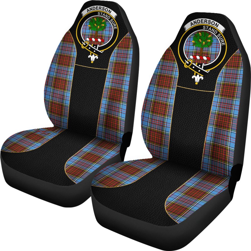 Anderson Tartan Crest Car seat cover