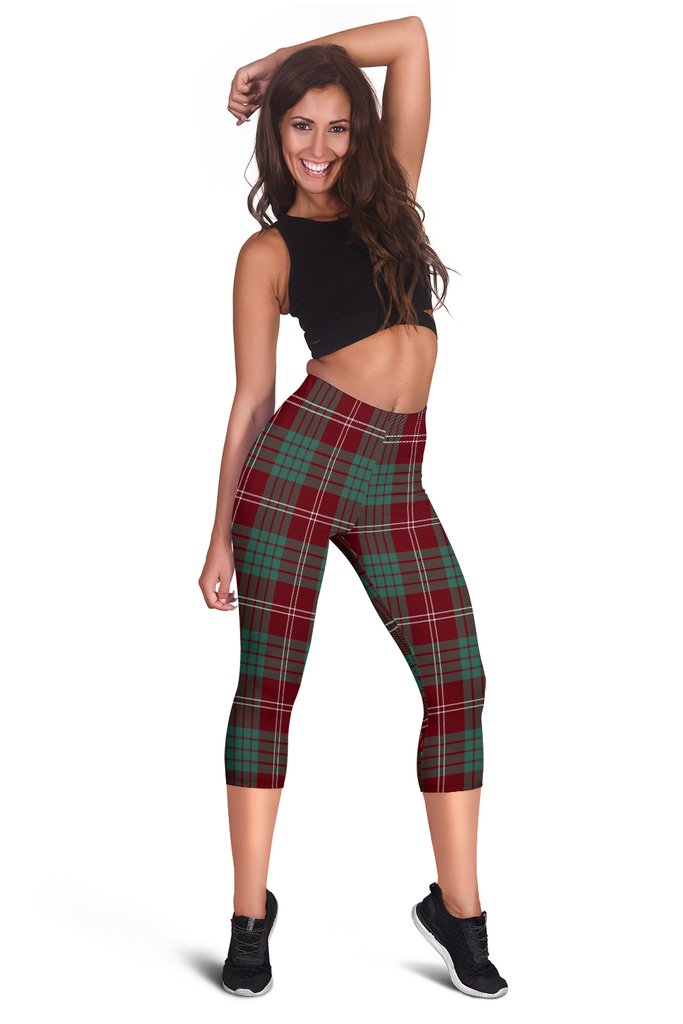 Crawford Modern Tartan Capris Leggings