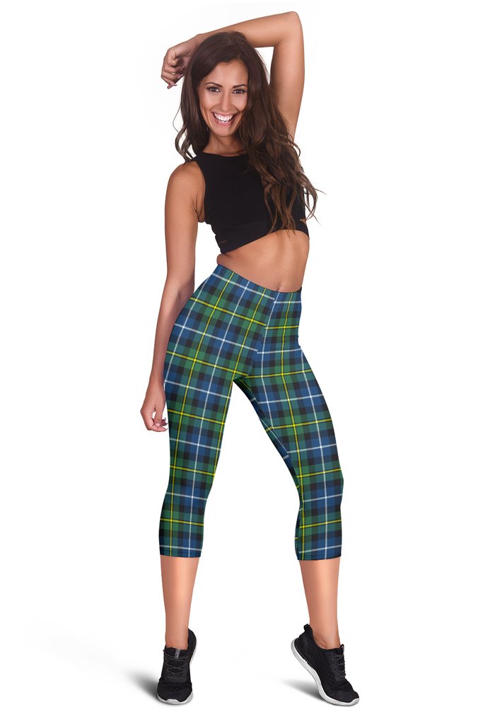 Macneill Of Barra Ancient Family Tartan Capris Leggings