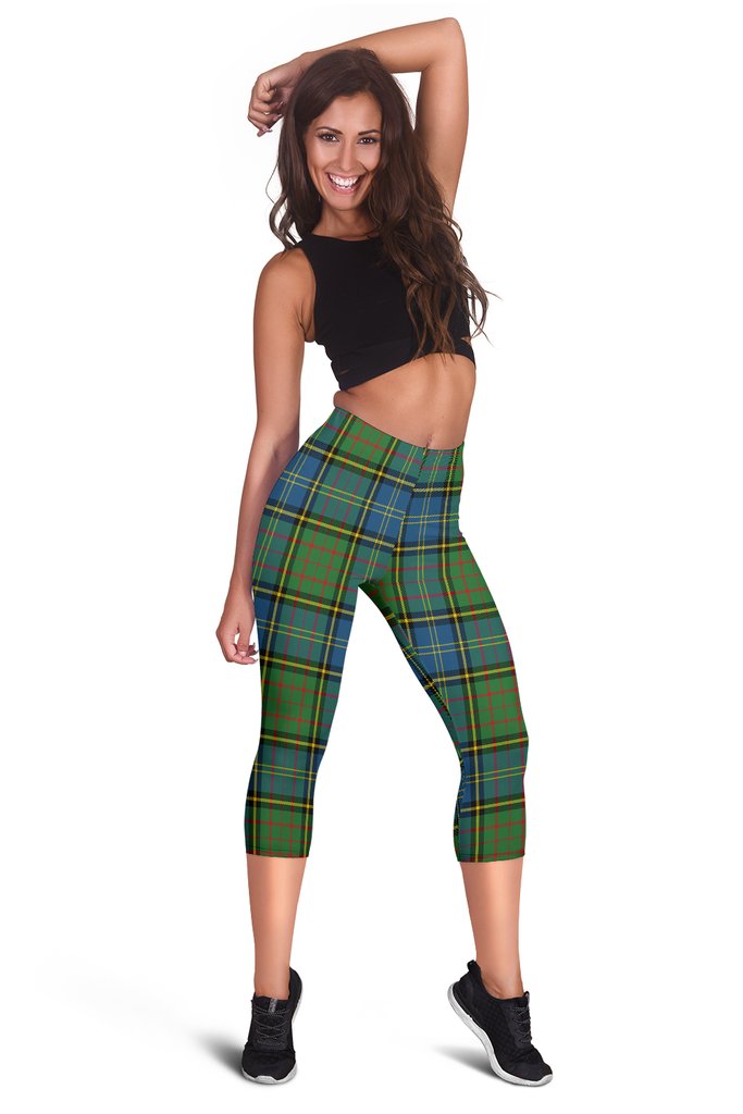 Macmillan Hunting Ancient Family Tartan Capris Leggings