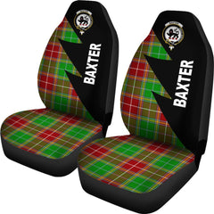 Baxter Tartan Crest Flash Style Car Seat Cover