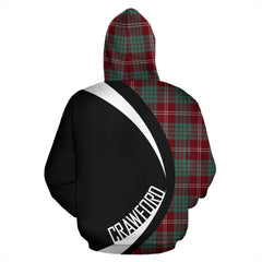 Crawford Modern Tartan Crest Hoodie - Circle Style