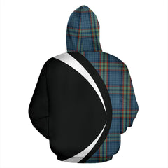 Ralston Tartan Crest Zipper Hoodie - Circle Style