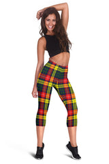 Buchanan Family Modern Tartan Capris Leggings