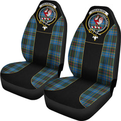 Cockburn Tartan Crest Special Style Car Seat Cover