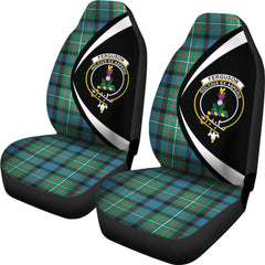 Ferguson Ancient Tartan Crest Circle Style Car Seat Cover