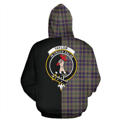 Taylor Weathered Tartan Crest Zipper Hoodie - Half Of Me Style