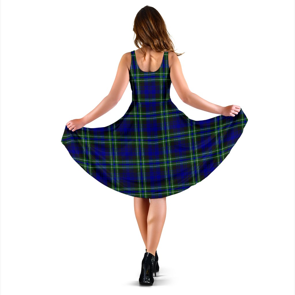 Arbuthnot Modern Tartan Midi Dress