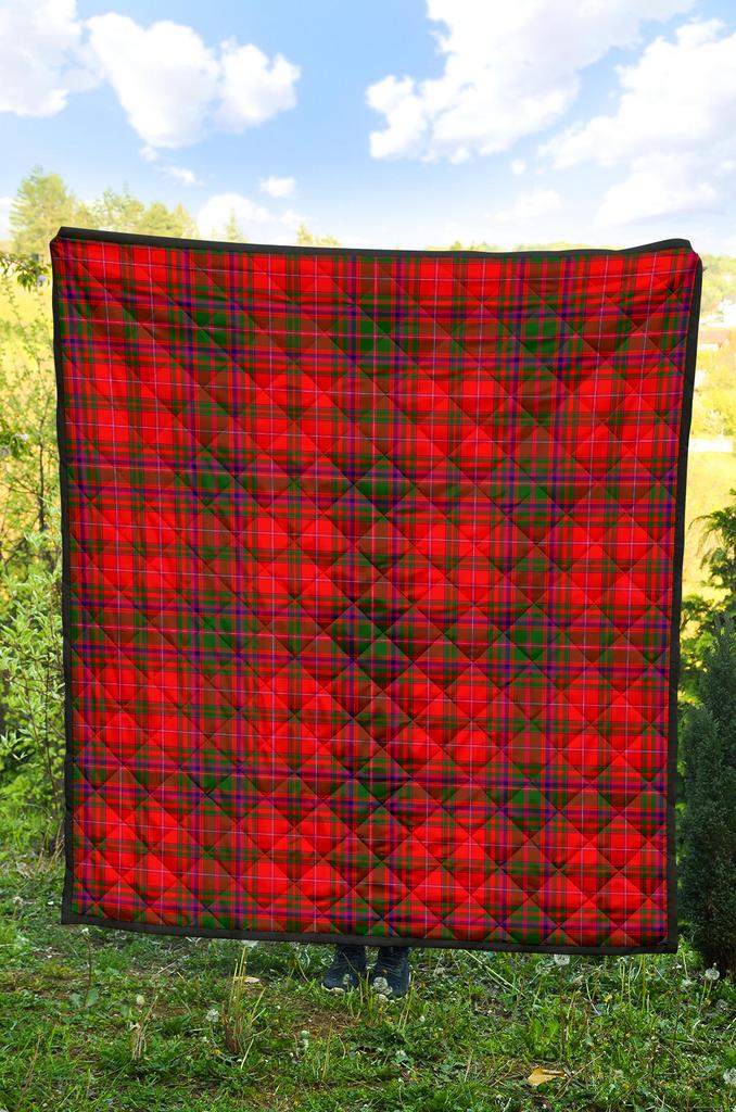 Macdougall Family Modern Tartan Quilt