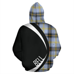 Bell of the Borders Tartan Crest Zipper Hoodie - Circle Style