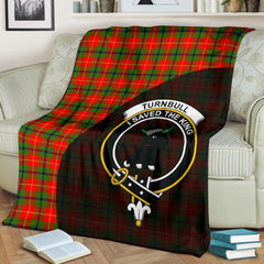 Turnbull Dress Tartan Crest Blanket Wave Style