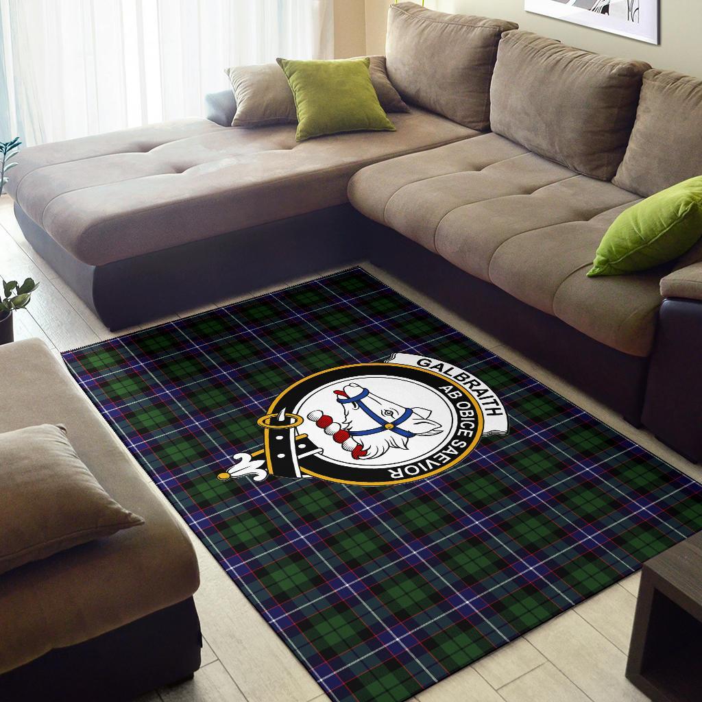 Galbraith Tartan Crest Area Rug