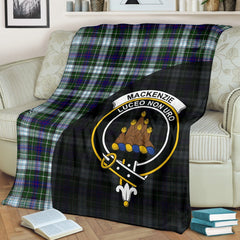 MacKenzie Dress Tartan Crest Blanket Wave Style