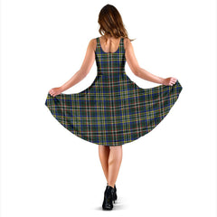 Scott Green Modern Tartan Midi Dress