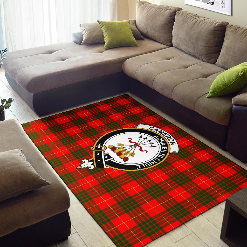 Cameron Tartan Crest Area Rug