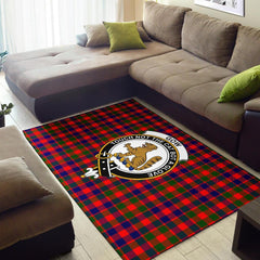 Gow (Or Mcgouan) Tartan Crest Area Rug