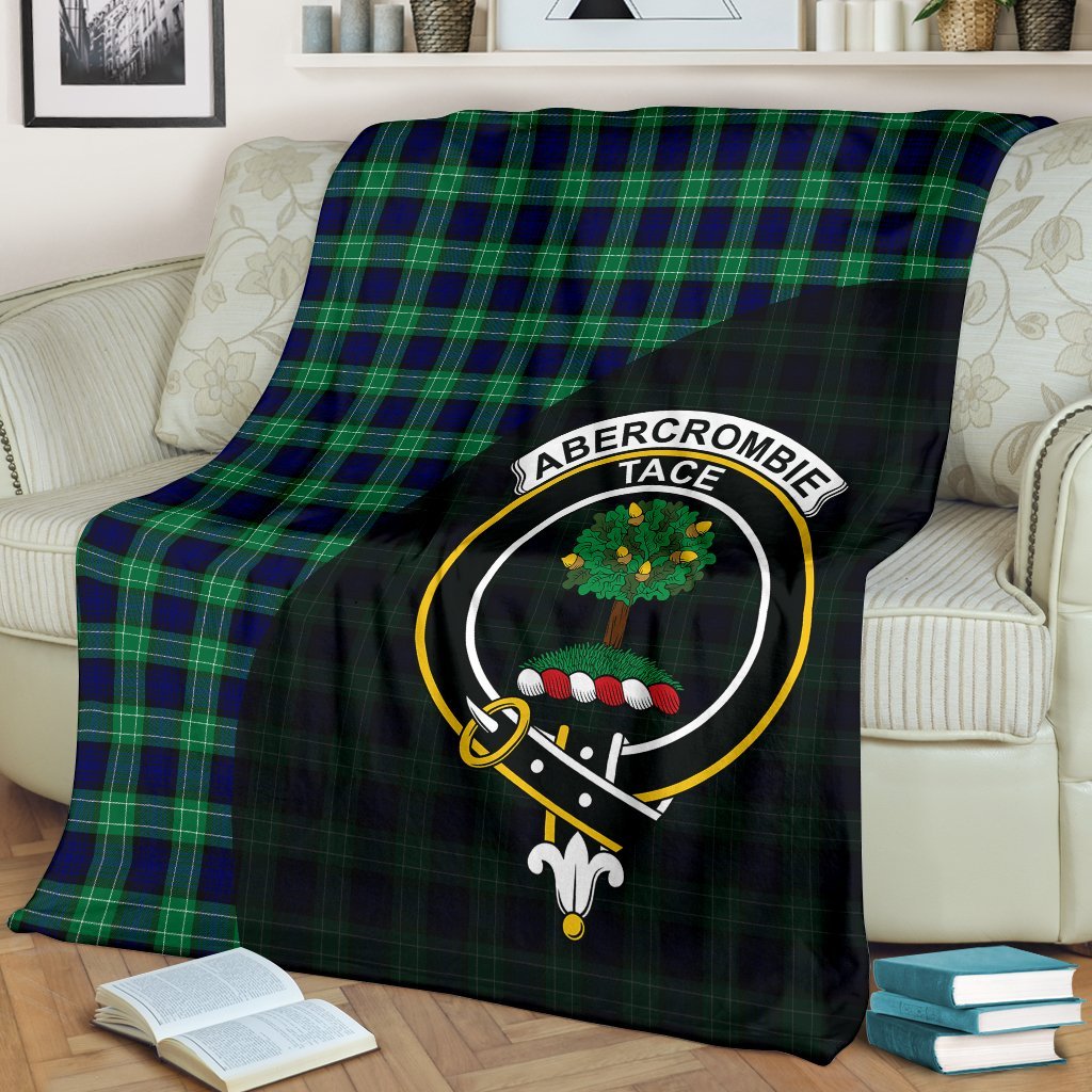 Abercrombie Tartan Crest Blanket Wave Style