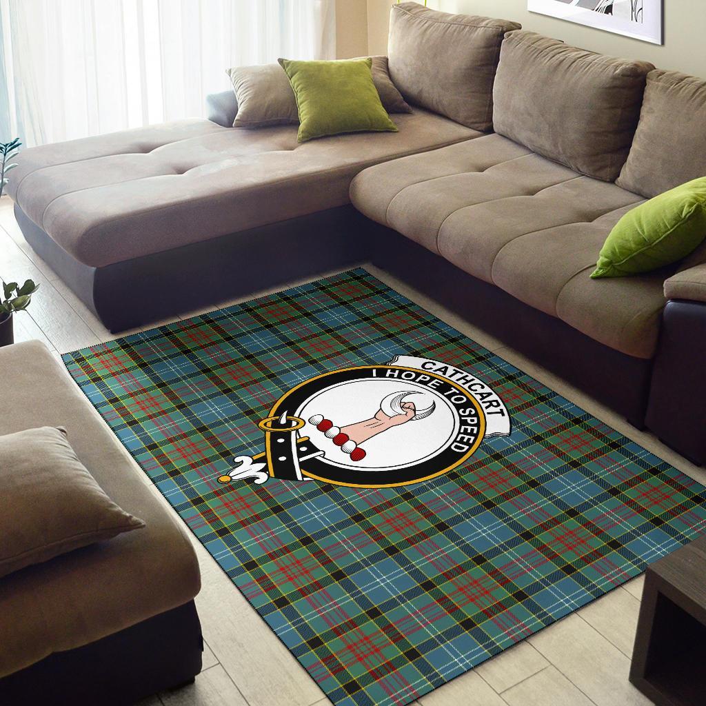 Cathcart Tartan Crest Area Rug