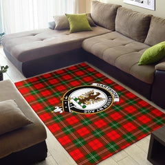 Gartshore Tartan Crest Area Rug