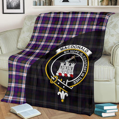 MacDonald Dress Modern Tartan Crest Blanket Wave Style