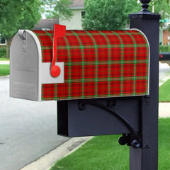 Morrison Red Modern Tartan Mailbox