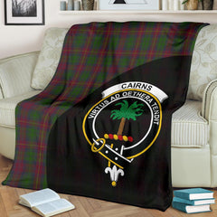 Cairns Tartan Crest Blanket Wave Style