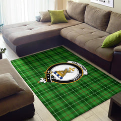 Galloway Tartan Crest Area Rug