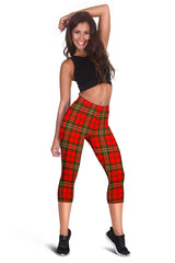 Scott Modern Tartan Capris Leggings