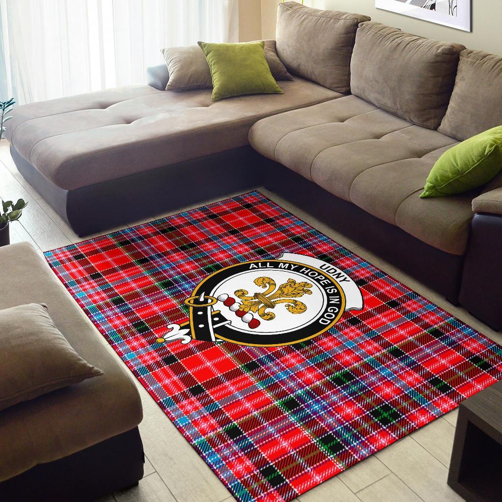 Undy Tartan Crest Area Rug