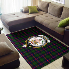 Urquhart Tartan Crest Area Rug