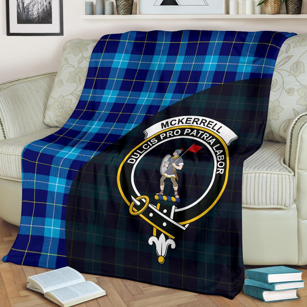 McKerrell Tartan Crest Blanket Wave Style