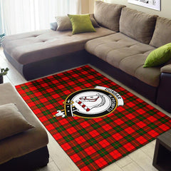 Dunbar Tartan Crest Area Rug