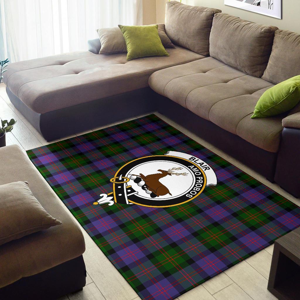 Blair Tartan Crest Area Rug