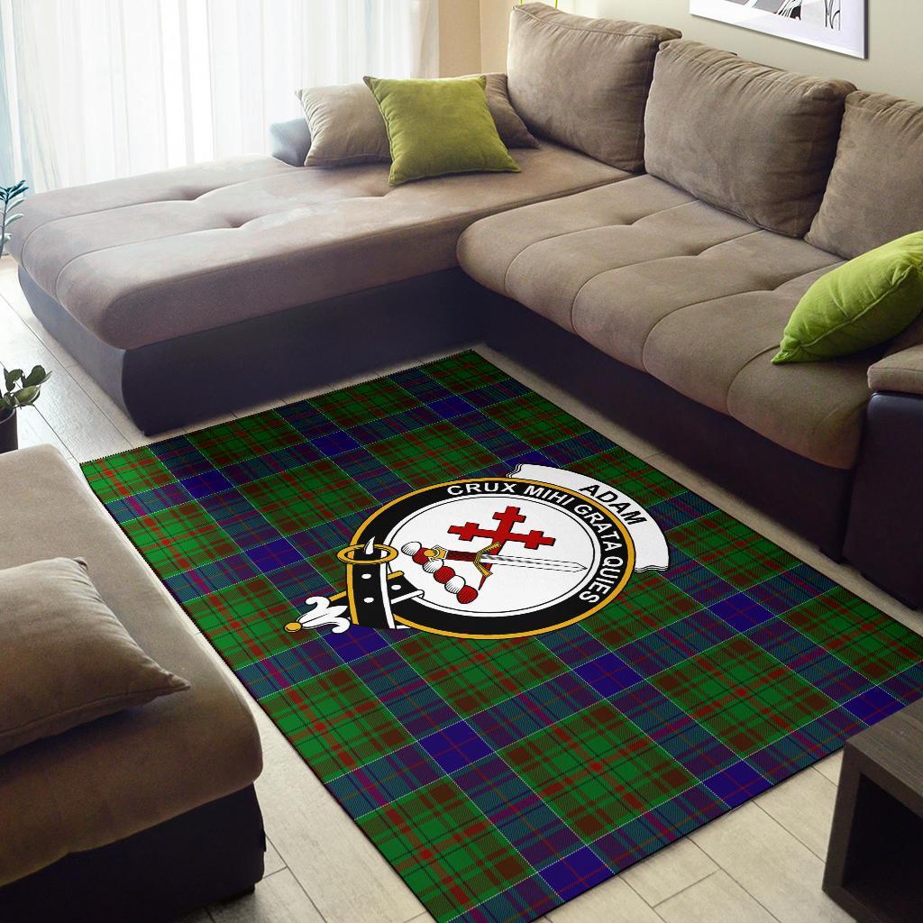 Adam Tartan Crest Area Rug