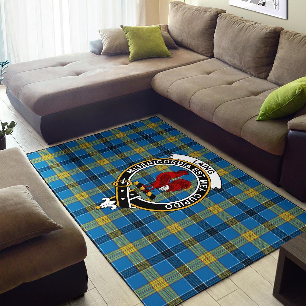 Laing Tartan Crest Area Rug