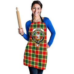 Gibbs Tartan Crest Apron