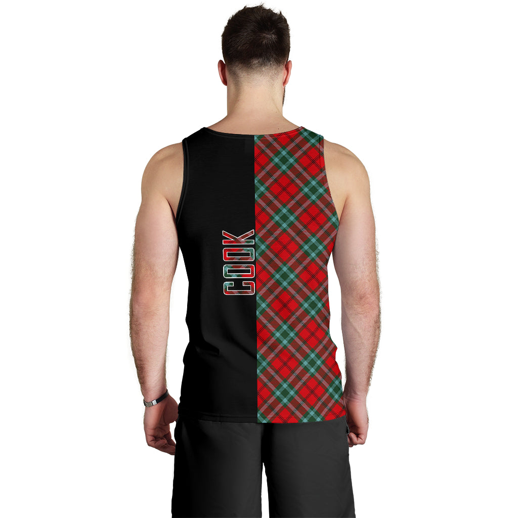 Cook Tartan Crest Men's Tank Top - Cross Style