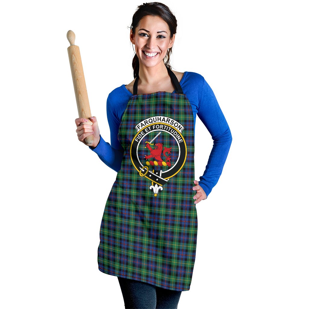 Farquharson Ancient Tartan Crest Apron