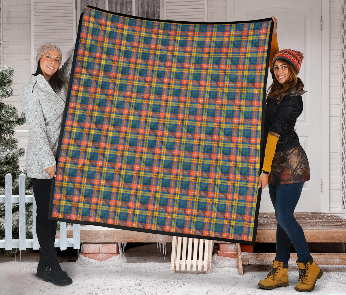 Buchanan Ancient Tartan Quilt