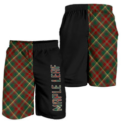 Maple Leaf Tartan Men's Short - Cross Style