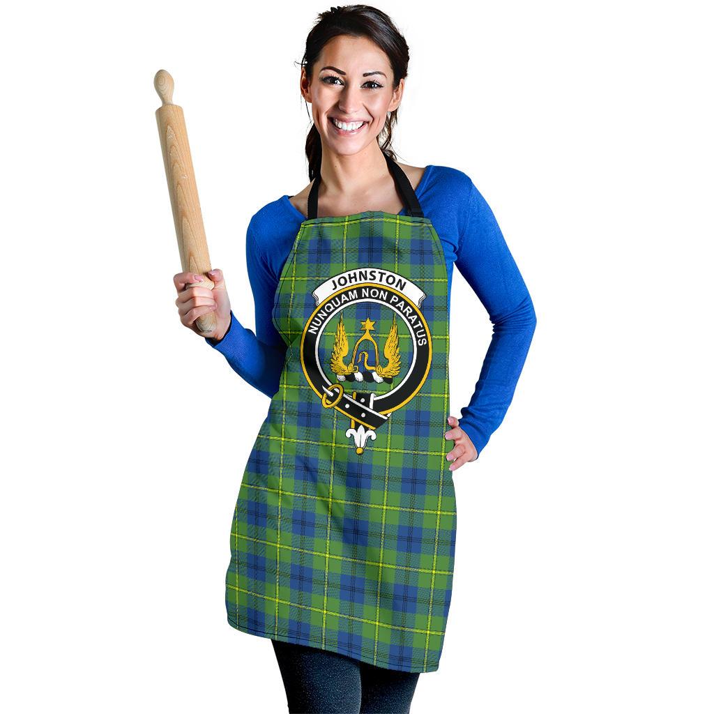 Johnston Ancient Tartan Crest Apron