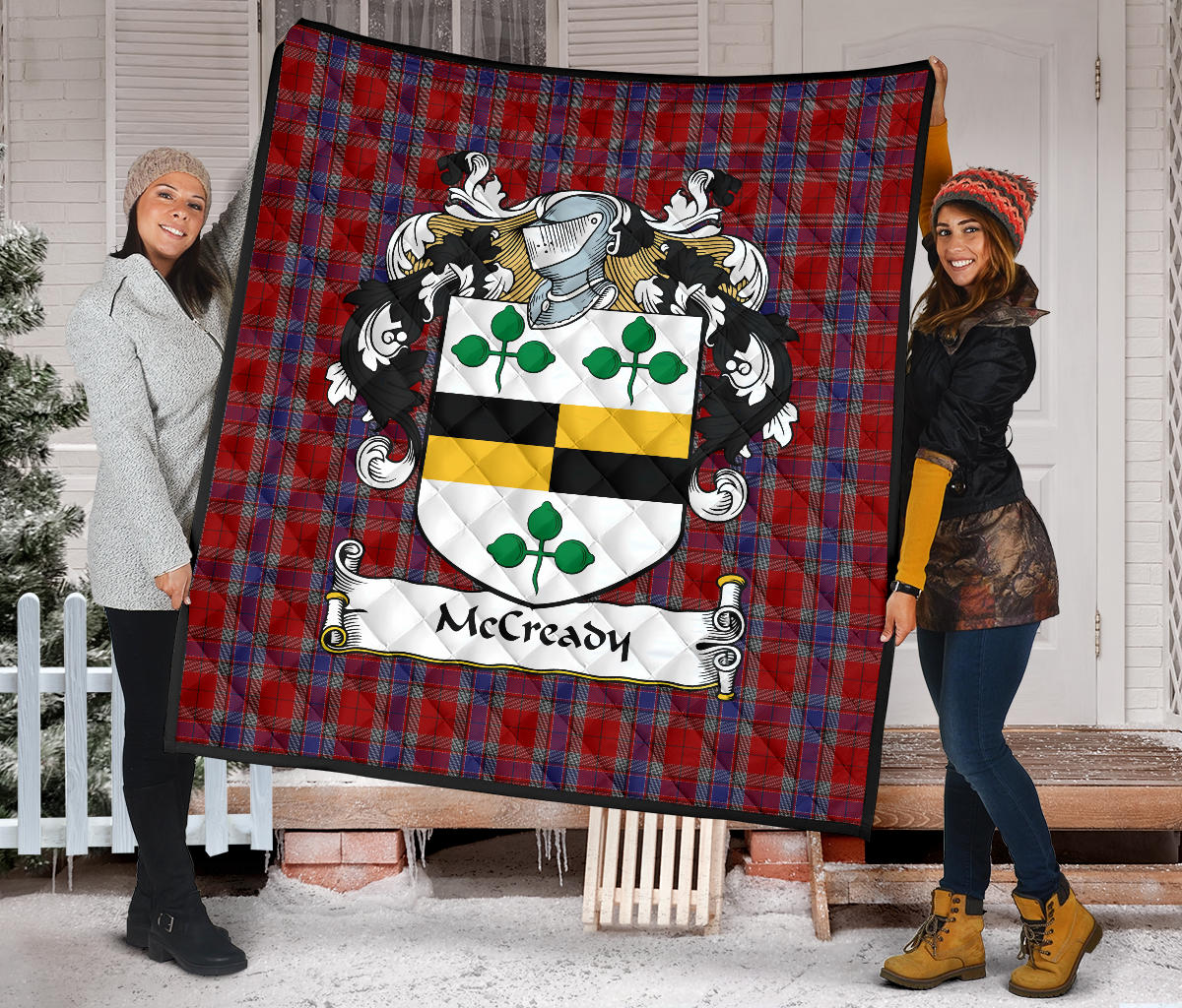 McCready Tartan Crest Quilt - SP