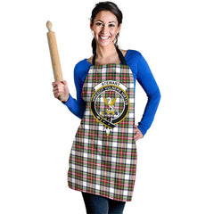 Stewart Dress Modern Tartan Crest Apron