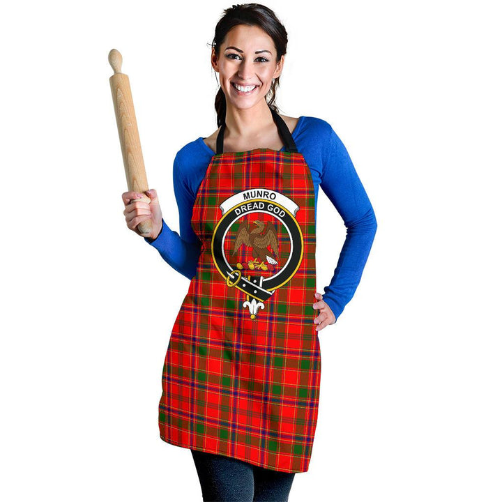 Munro Modern Tartan Crest Apron