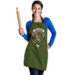 MacKinnon Hunting Modern Tartan Crest Apron