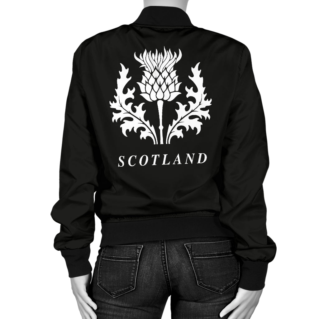 Bruce Family Tartan Thistle Bomber Jacket - SP