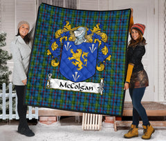 McColgan Tartan Crest Quilt