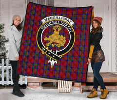 MacGillivray Tartan Crest Quilt - SP