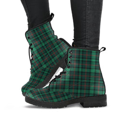 Ross Hunting Modern Tartan Leather Boots - SP